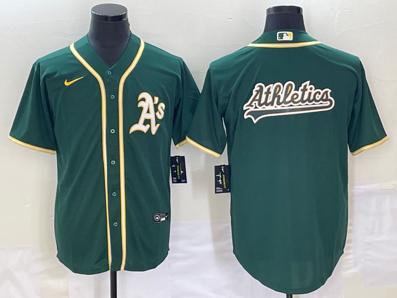 Men's Oakland Athletics Kelly Green Jersey